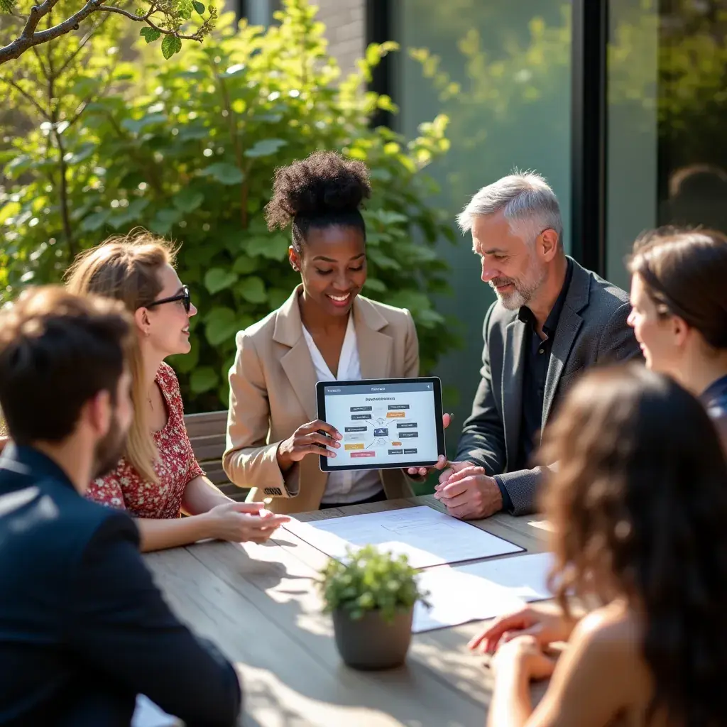 Supporting visual content